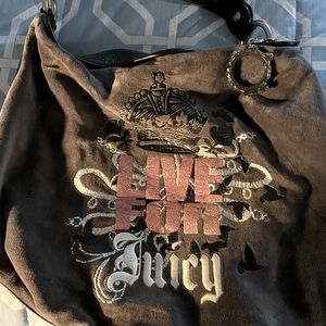 Gray Juicy Couture handbag